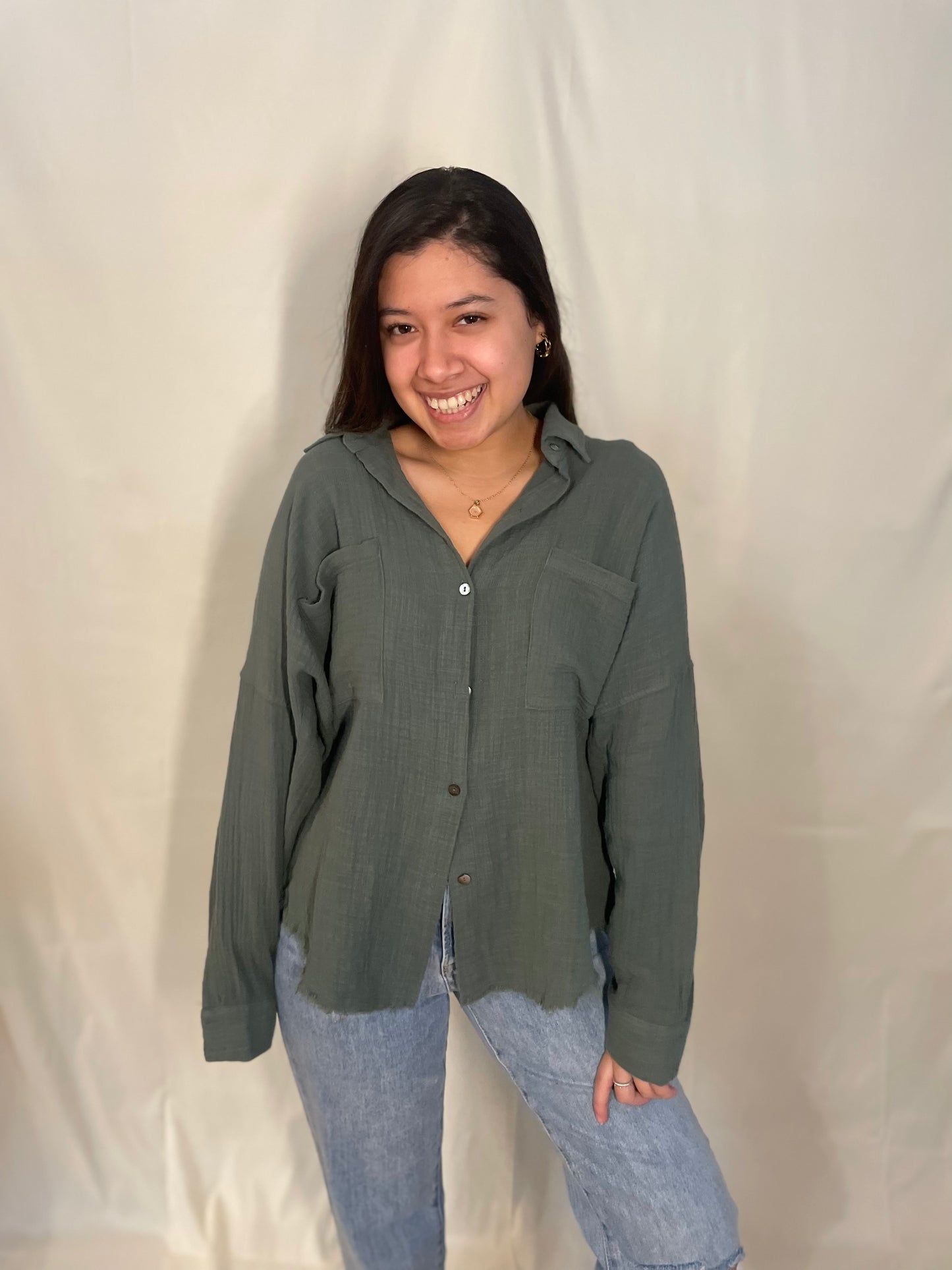 Ready When You Are Evergreen - long sleeve