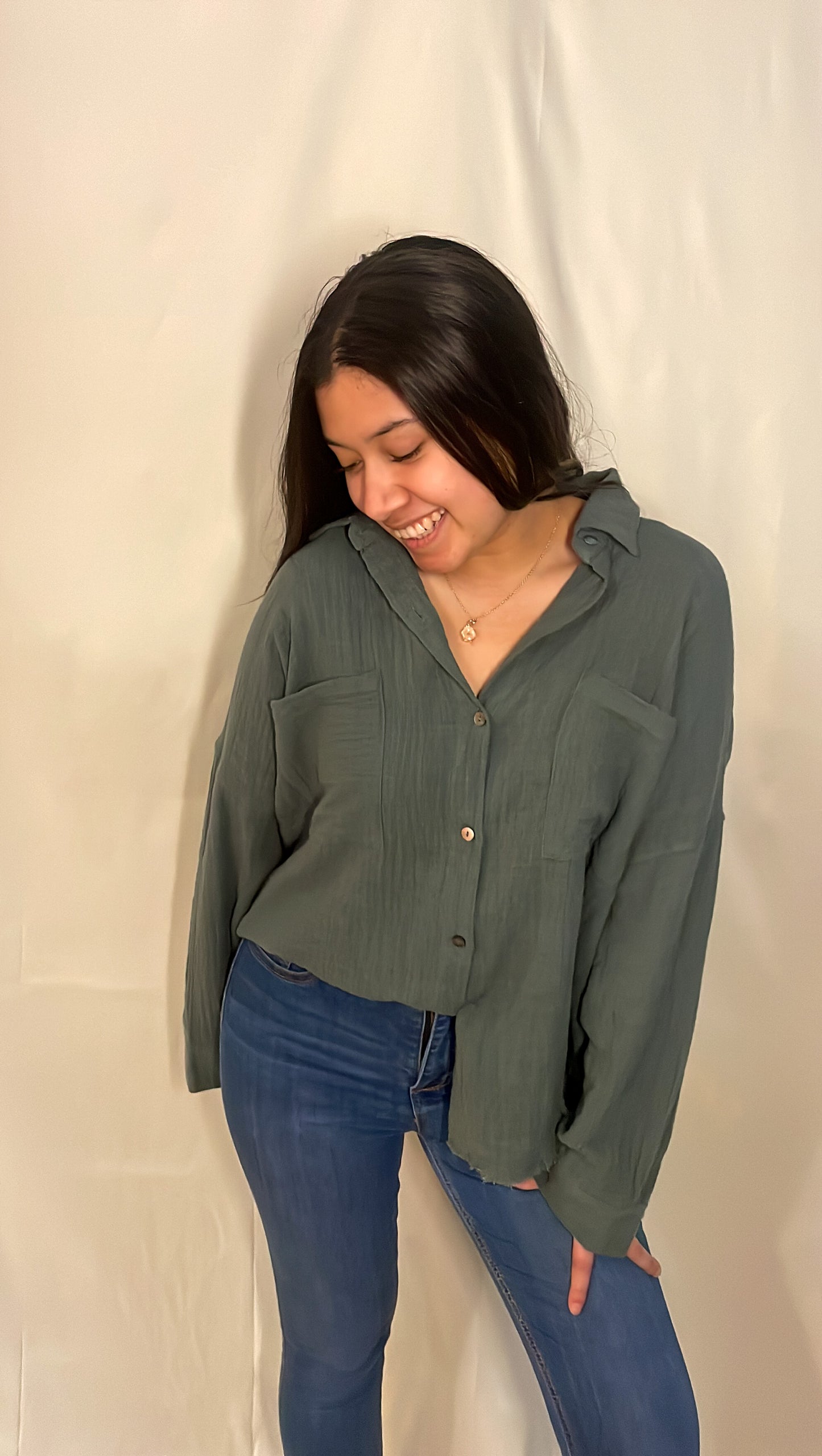 Ready When You Are Evergreen - long sleeve