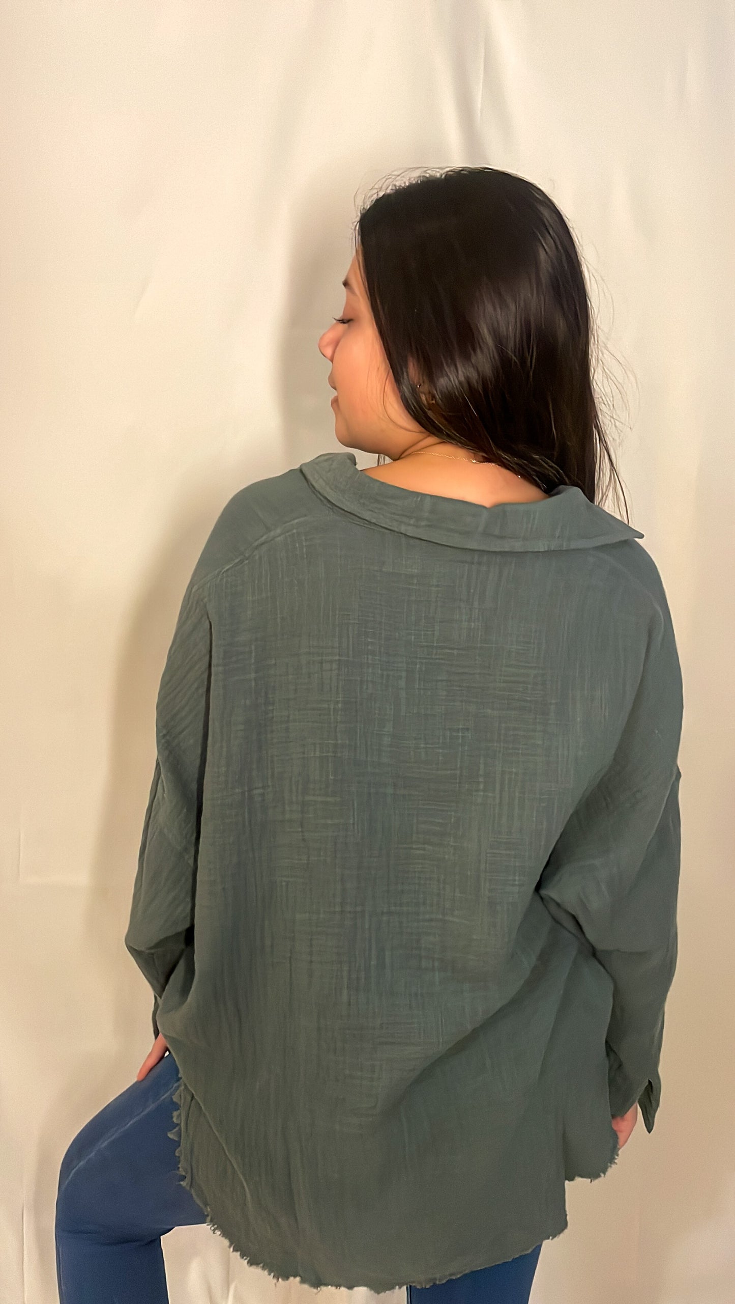 Ready When You Are Evergreen - long sleeve