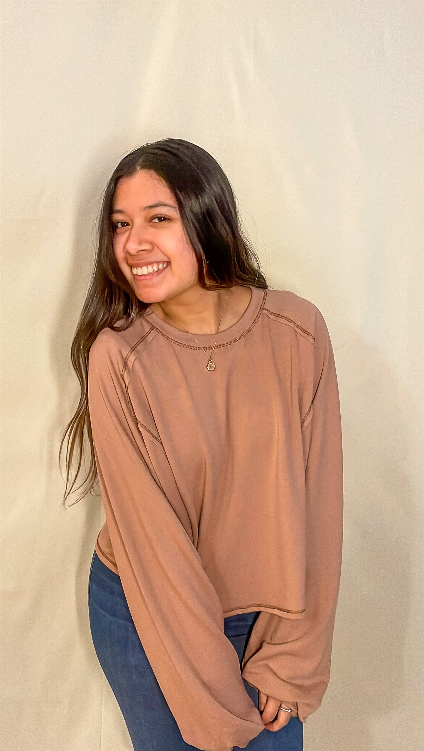Cropped long sleeve