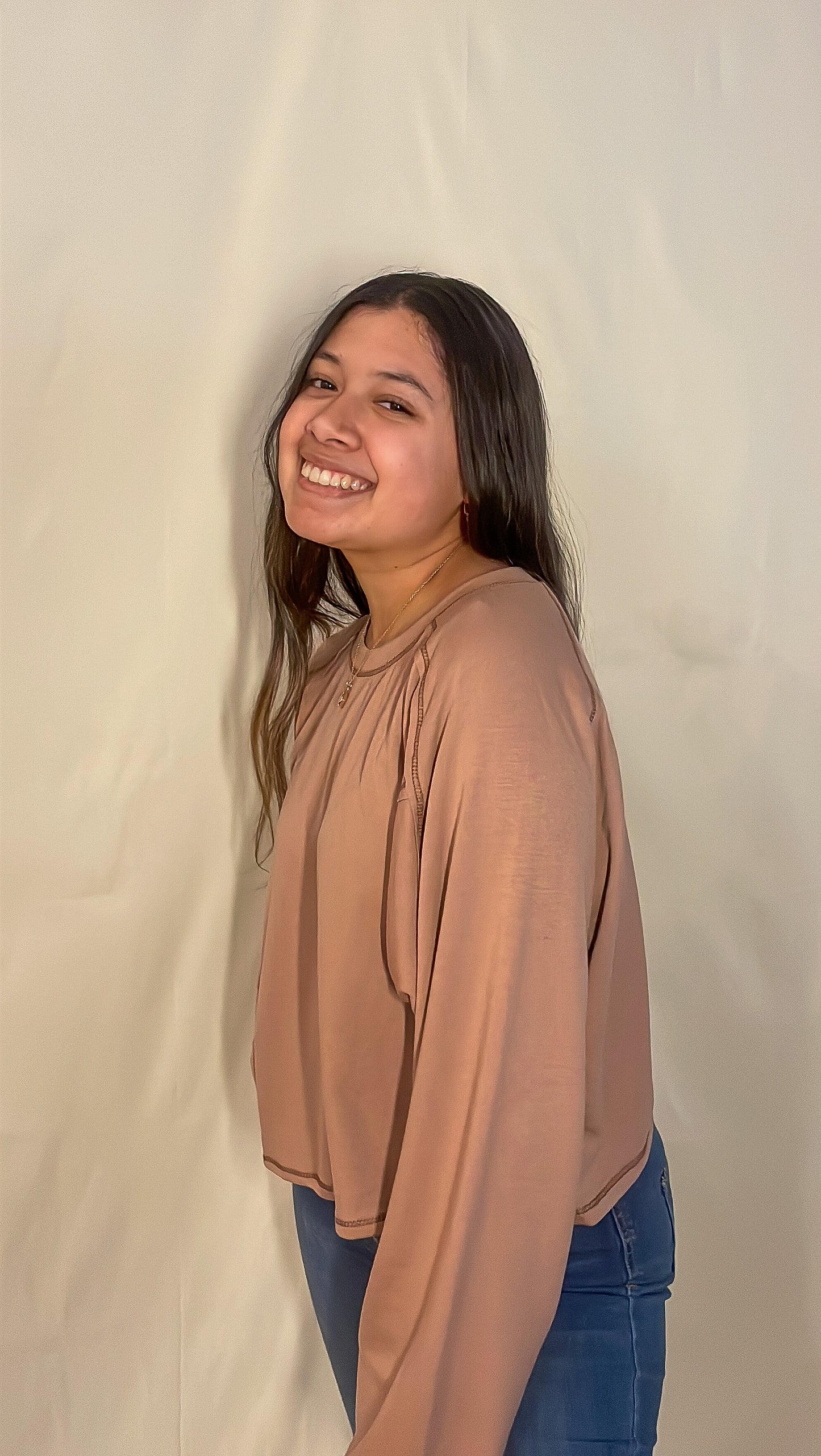 Cropped long sleeve