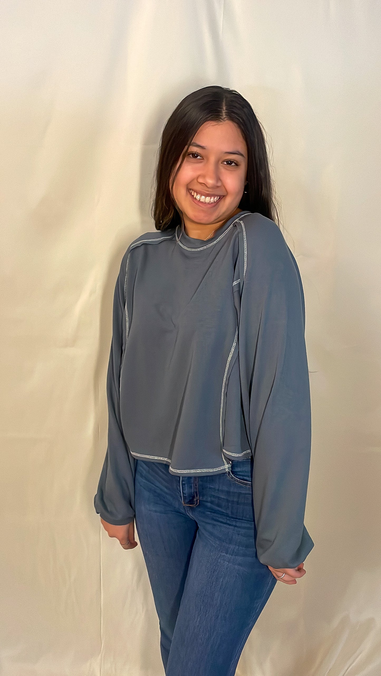 Cropped long sleeve
