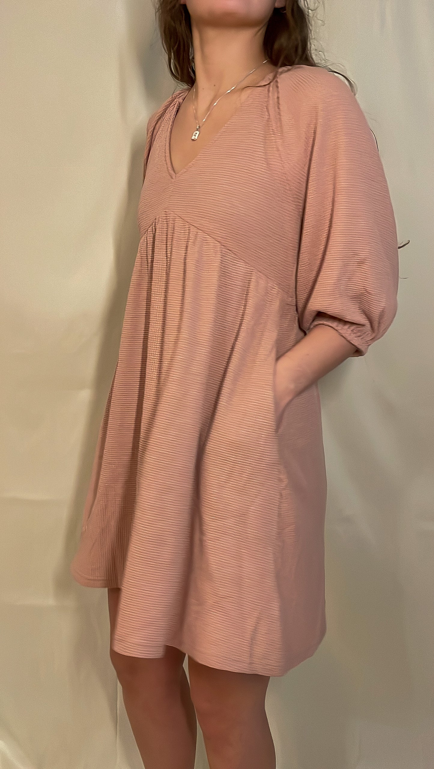 Mini Pink Dress
