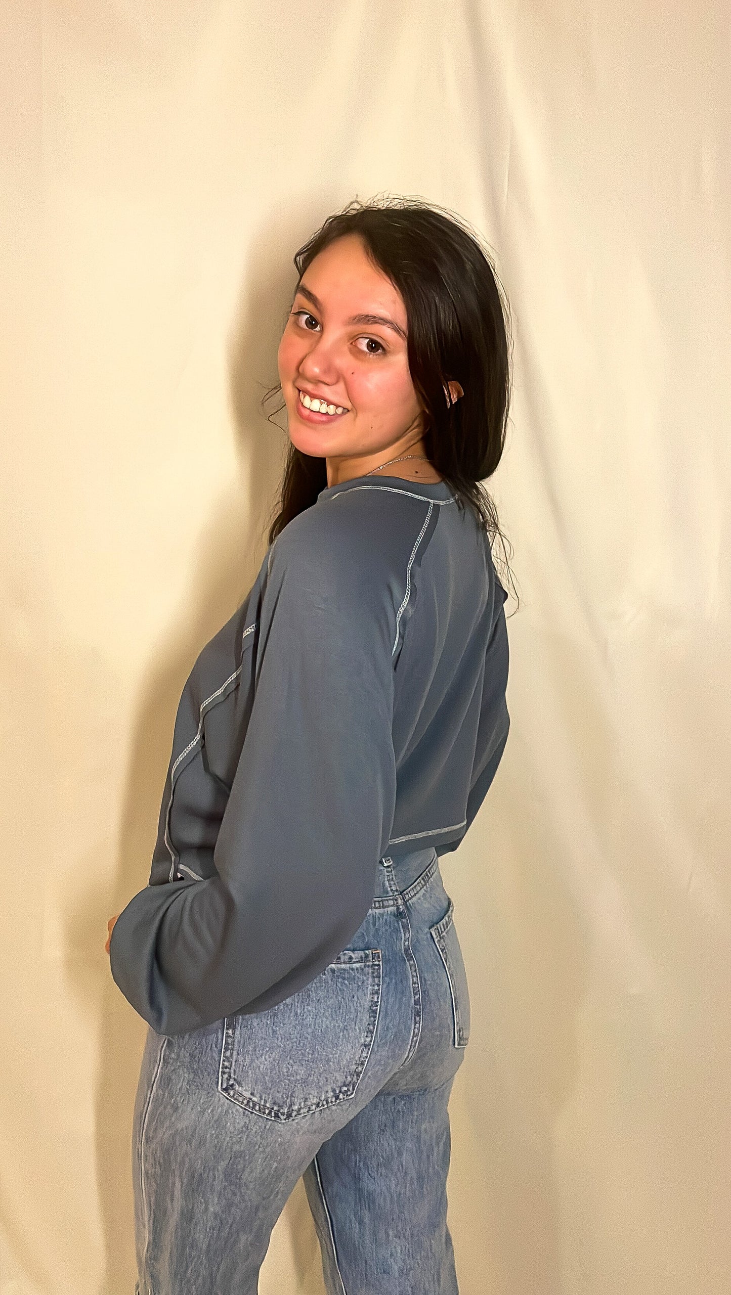 Cropped long sleeve