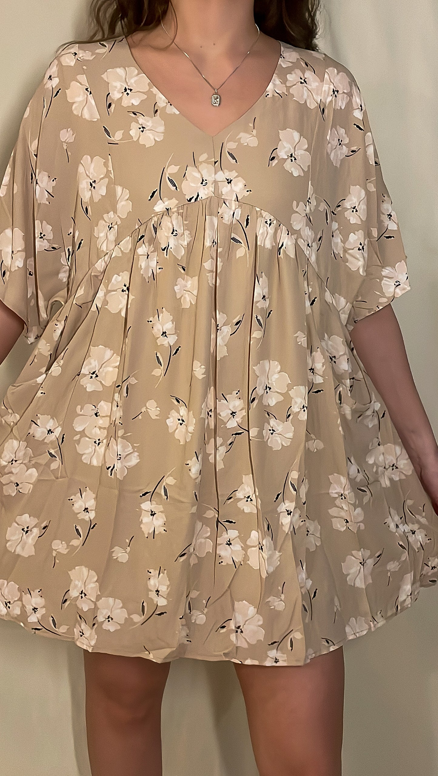 Blush Floral Dress