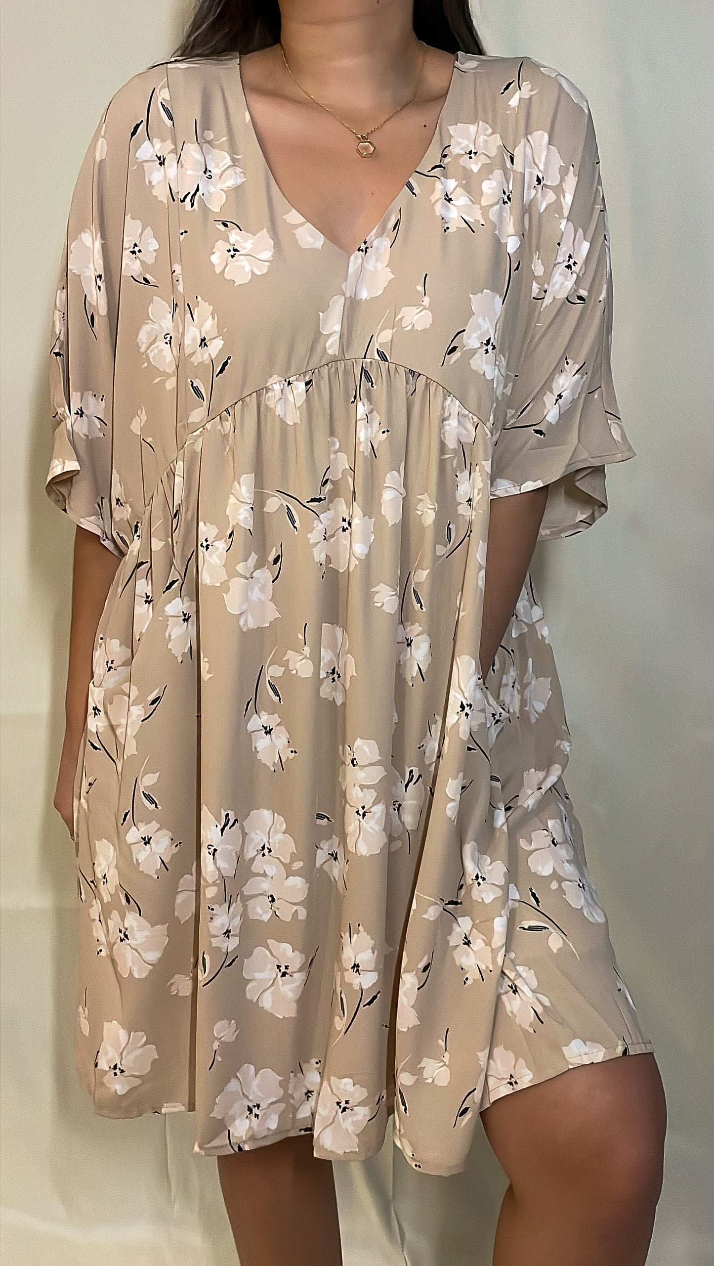 Blush Floral Dress